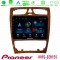 Pioneer Avic 4core Android13 2+64gb Mercedes c Class (W203) Navigation Multimedia Tablet 9 (Wooden Style) u-p4-Mb0925w