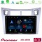Pioneer Avic 8core Android13 4+64gb Toyota Yaris Navigation Multimedia Tablet 9 (Ασημί Χρώμα) u-p8-Ty626s