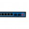 Ethernet Switch Ewind EW-S1910FG-DP 8xRJ45 10/100/1000Mbps + 2x1000Mbps  Gigabit Fiber PoE Switch με 2xGiga SFP IP30