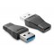 POWERTECH αντάπτορας USB 3.0 σε USB-C CAB-U097, 5Gbps, μαύρος