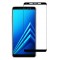 POWERTECH Tempered Glass 5D Full Glue για Samsung A8 Plus 2018, Black