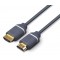 PHILIPS καλώδιο HDMI 2.0 SWV5610G, 4K/60Hz, 18Gbps, copper, 1.5m, γκρι