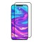 POWERTECH Tempered Glass 5D, full glue, iPhone 12 Pro, μαύρο