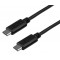 POWERTECH καλώδιο USB-C PTH-088, 100W, 480Mbps, E-mark, 2m, μαύρο