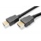 GOOBAY καλώδιο HDMI 2.0 60620 με Ethernet, 4K/60Hz, 18Gbps, 1m, μαύρο