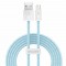Baseus Dynamic cable USB to Lightning, 2.4A, 1m (blue) (CALD000403) (BASCALD000403)