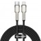 Baseus USB-C cable for Lightning Cafule, PD, 20W, 2m (black) (CATLJK-B01) (BASCATLJK-B01)