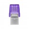 Kingston DataTraveler MicroDuo 3C 256GB USB 3.2 Stick Purple (DTDUO3CG3/256GB) (KINDTDUO3CG3-256GB)