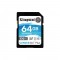 Kingston Canvas Go Plus SDXC 64GB Class 10 U3 V30 UHS-I (SDG3/64GB) (KINSDG3-64GB)