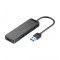 VENTION 4-Port USB 3.0 Hub with Power Supply 1M Black (CHLBF) (VENCHLBF)
