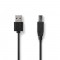 Nedis USB Cable (CCGL60101BK20) (NEDCCGL60101BK20)