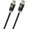 Oehlbach Easy Connect HS Καλώδιο HDMI® υψηλής ταχύτητας με Ethernet 1.5 m Μαύρο (Τεμάχιο) 24674