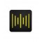 Audiodesigner Ecoplan Sounder Black/Light Green Ηχοαπορροφητικό Πάνελ Πολυεστέρα 600x600x40 mm / 0,36 τ.μ. 27228