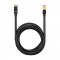 Baseus Ethernet RJ45 10Gbps 8m network cable black (WKJS010601) (BASWKJS010601)